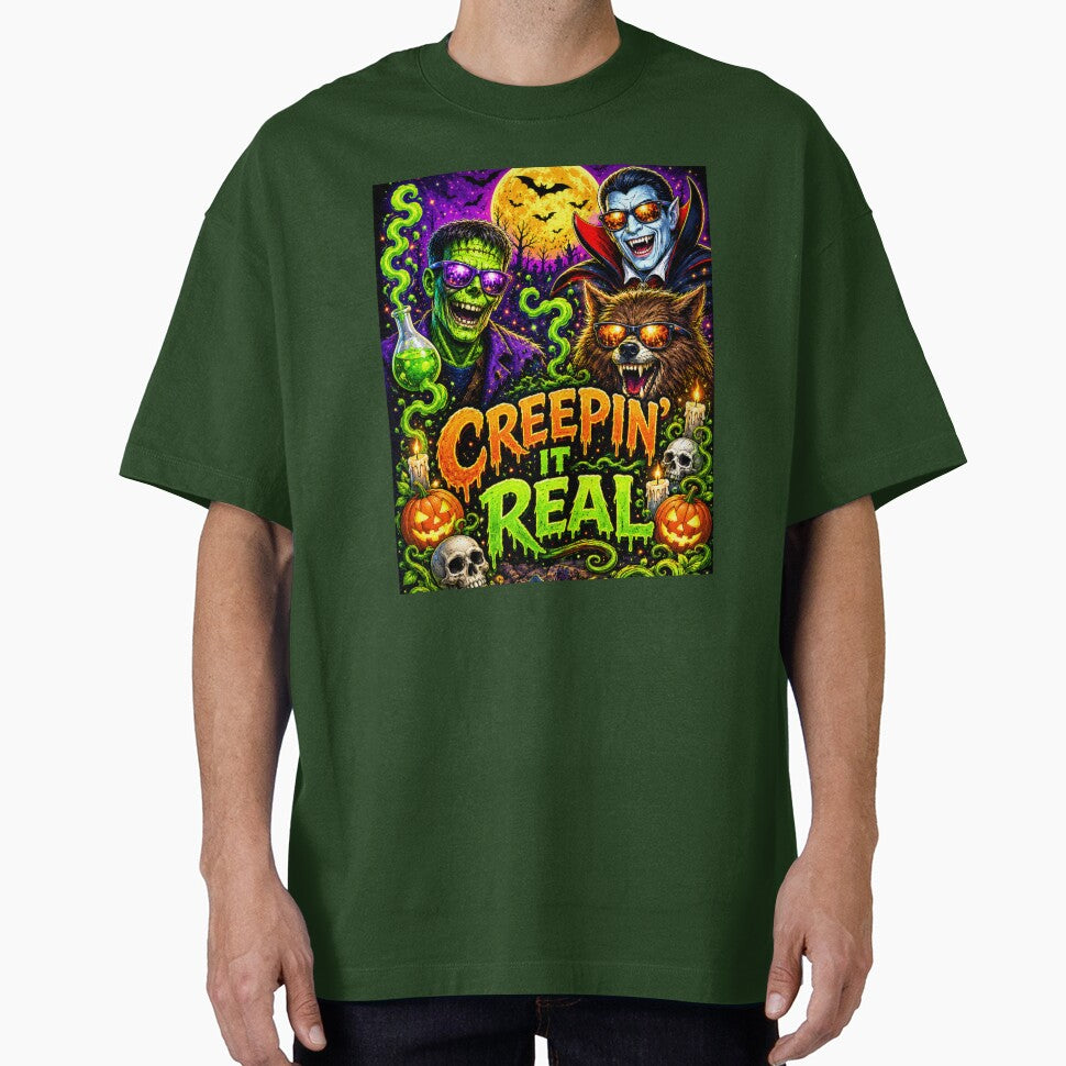 Creepin It Real – Funny Halloween Shirt by RJsTees