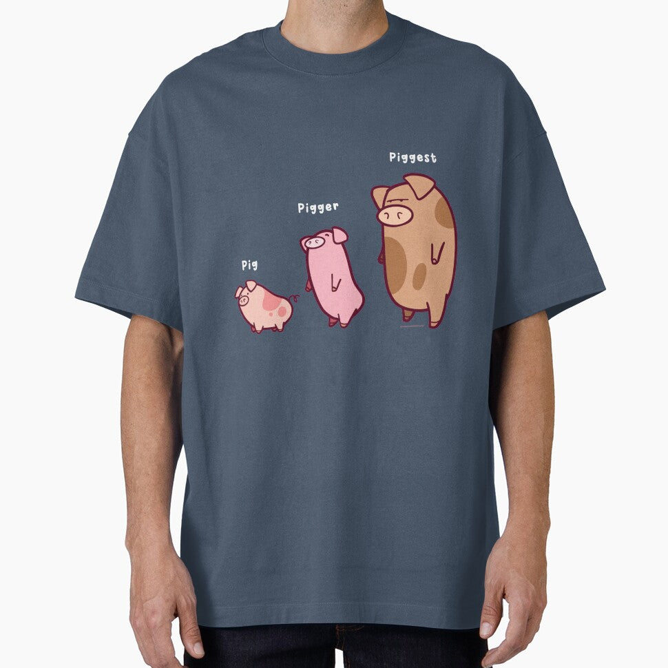 Pig, Pigger, Piggest by DocHackenbush