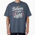 Believe in Your Light – Inspirational Diwali Diya Design by Jollys-ArtShop