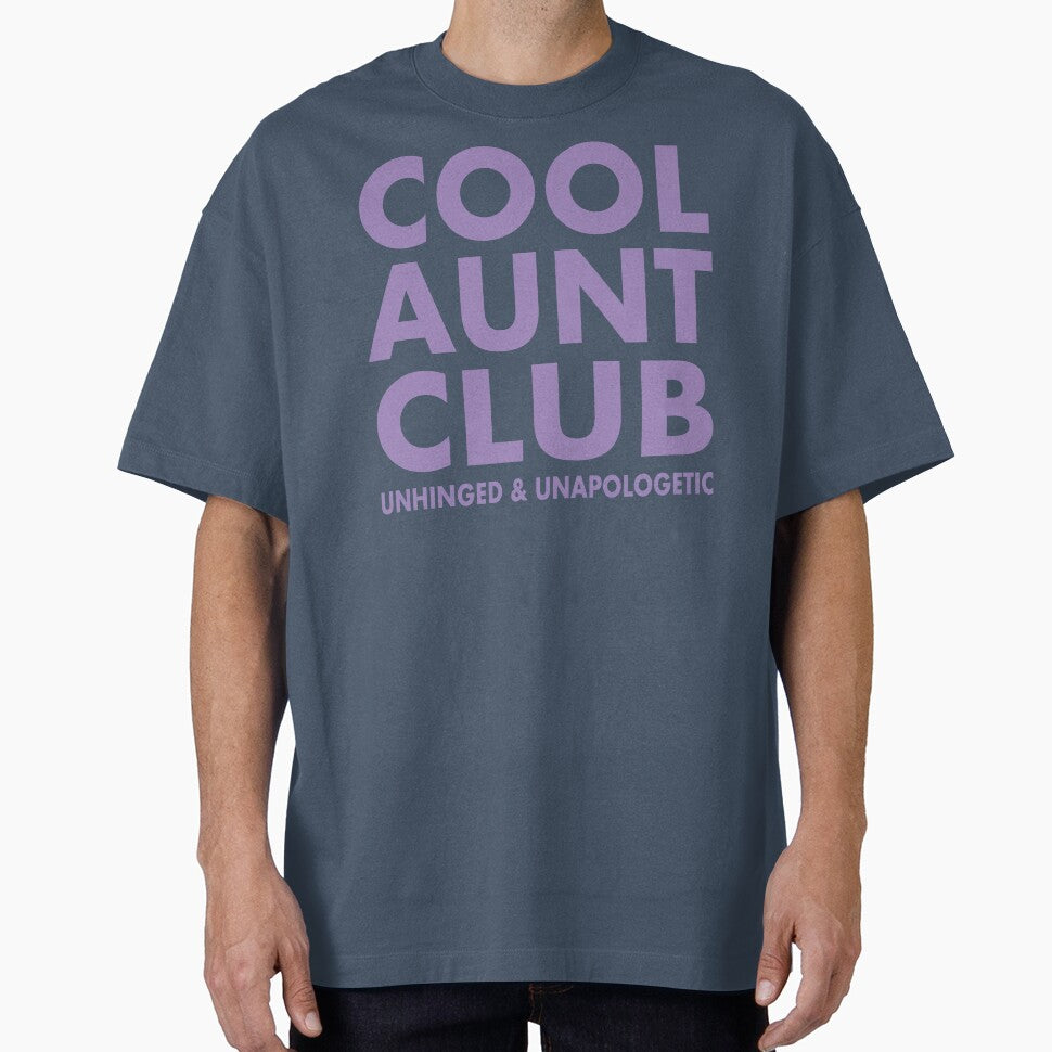 Cool Aunt Club Shirt Funny Bold Gift for Unapologetic Aunts, Unapologetic Auntie Sweatshirt, Cool Aunt Club Hat for Fun Aunties, Funny Aunt Sticker for Laptops & Journals, Cool Aunt Blanket by Noe Mill