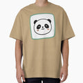 Panda head minimalist graphic icon by ArtEllary