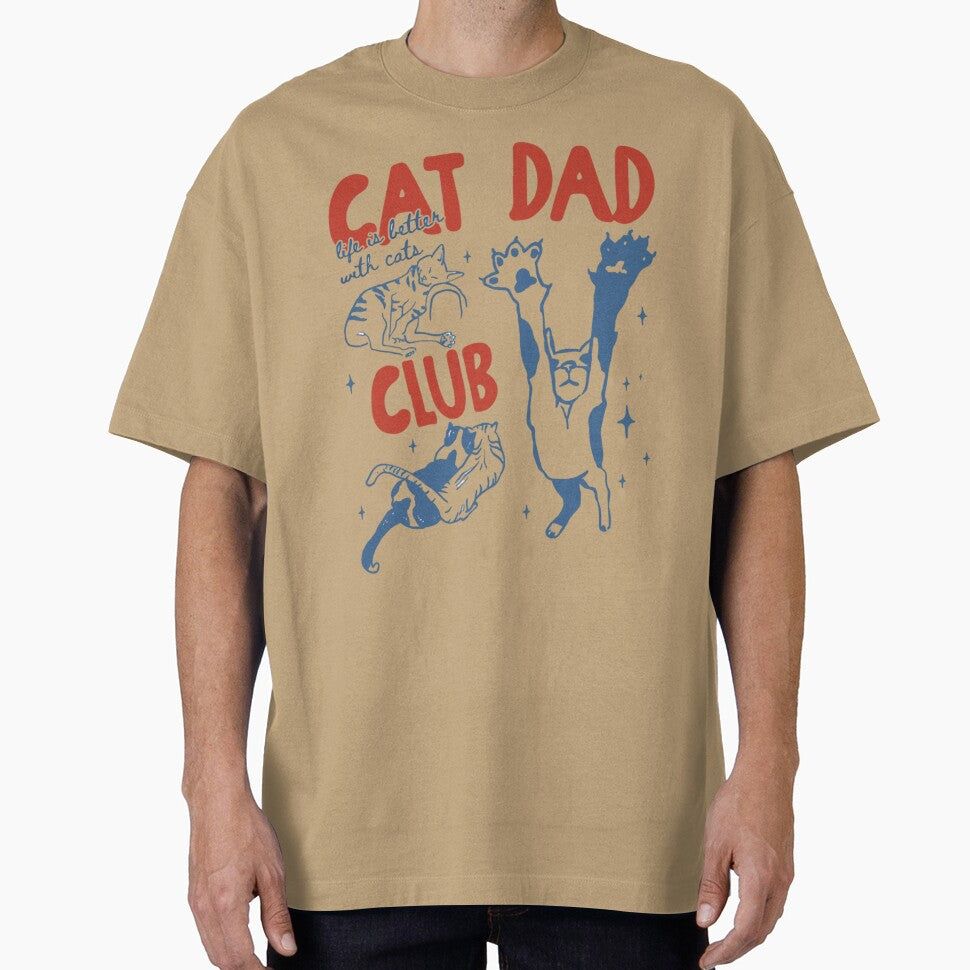 Cat Dad Club Life is Better with Cats Father's Day Cat Dad by FocusForStars22