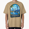 Jacksonville Vintage Travel Illustration by HomeLivingCo