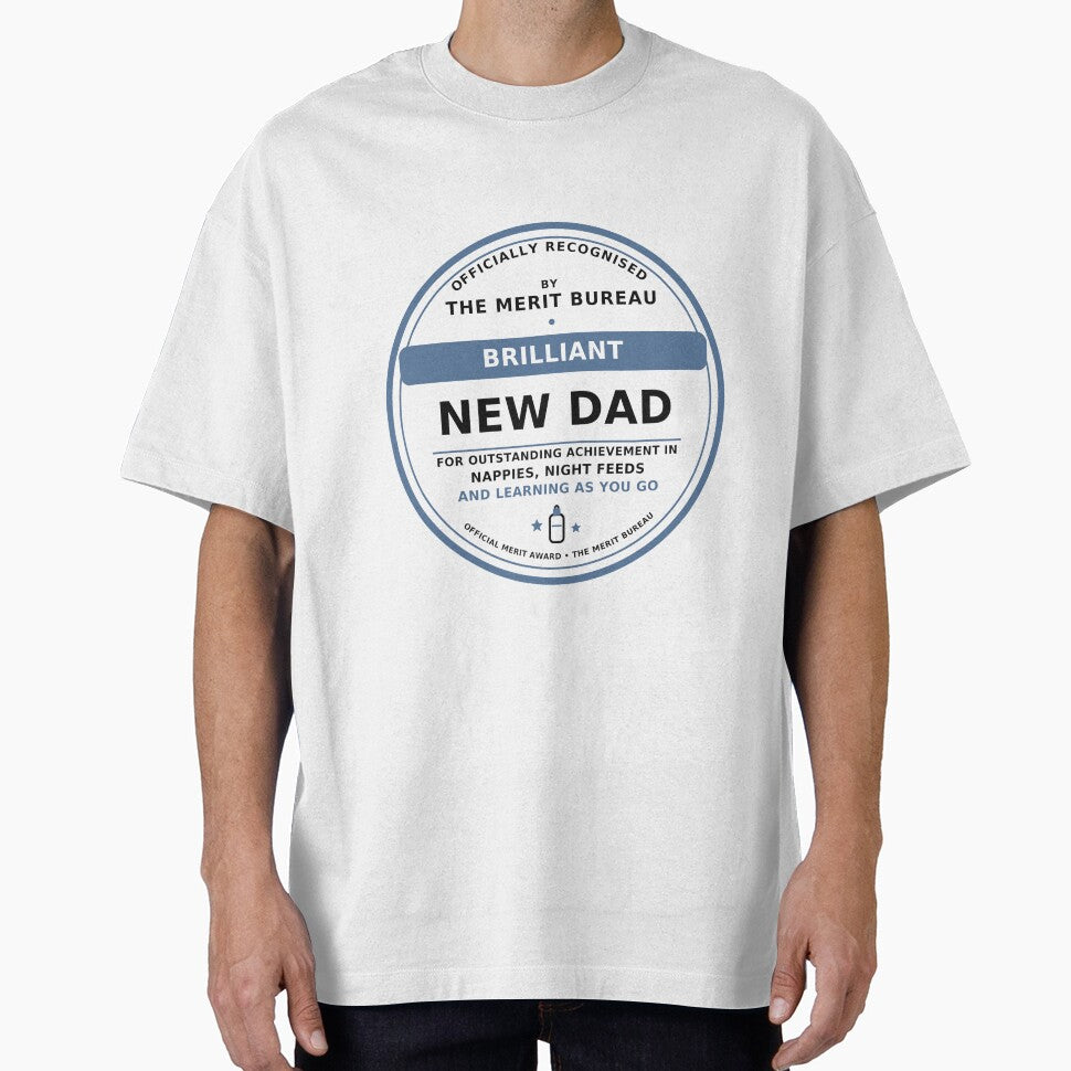 Brilliant New Dad Gift | Funny First-Time Father & New Parent Award by TheMeritBureau