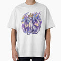 Celestial Dragon King | Cosmic Fantasy Dragon Crown | Magical Galaxy Dragon Art by Cosmic Doodle Co.