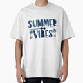 Summer Vibes Retro Beach Typography Design by afr-saad