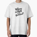 Where The Hell Is My Husband Funny Typography by NadineDemShop
