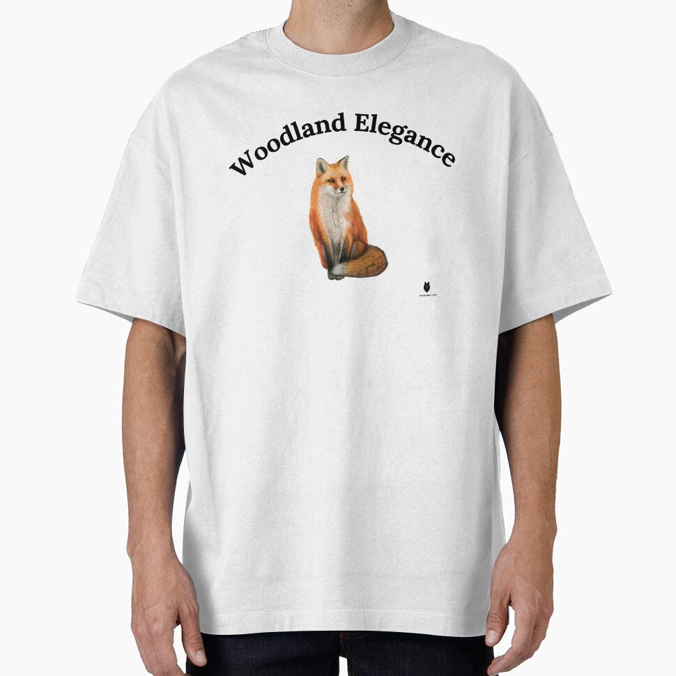 Woodland Elegance | Red Fox Illustration by Bwolf1956