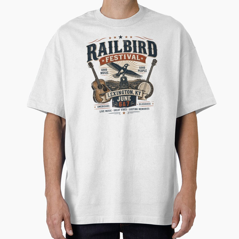 Railbird Festival June – Music Celebration Design by Combat Skies