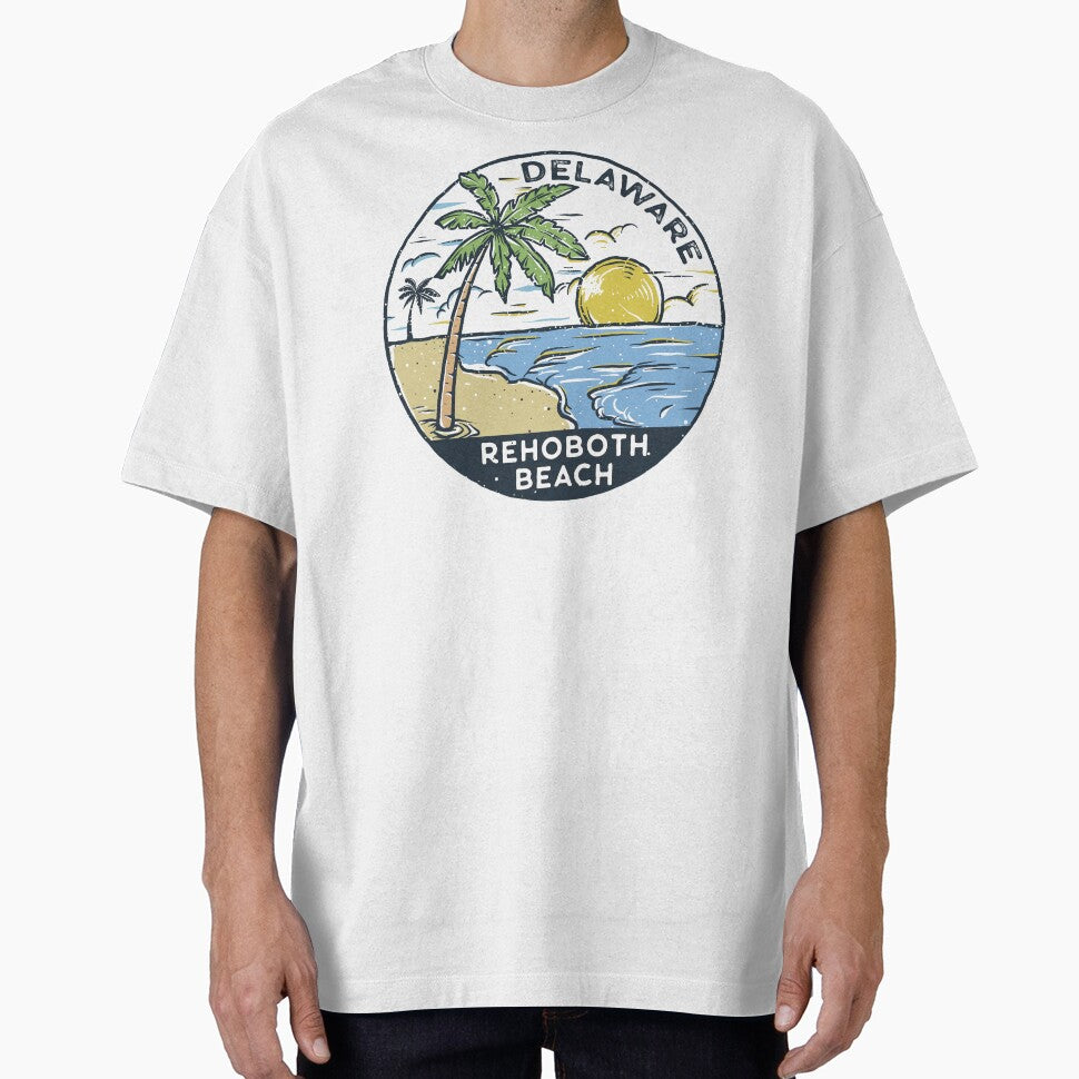 Rehoboth Beach Delaware Vintage by KrisSidDesigns