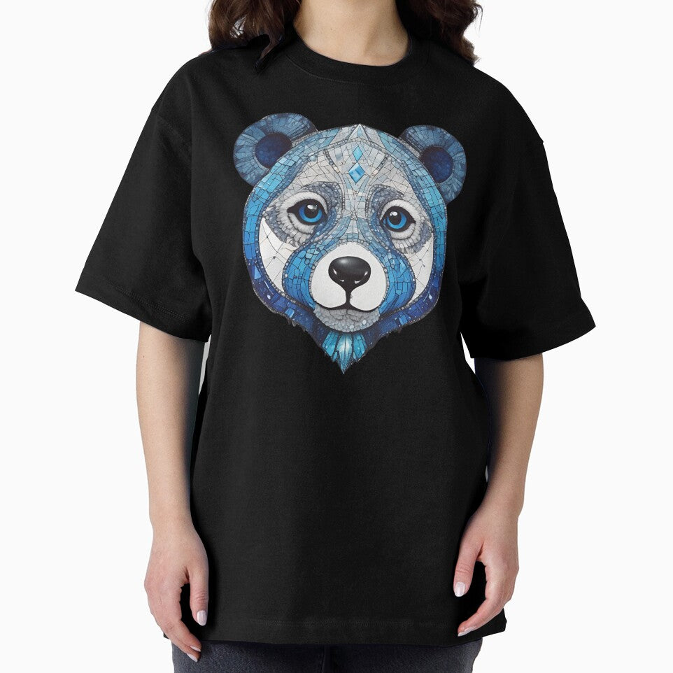 Blue Mosaic Panda by pUNKnown