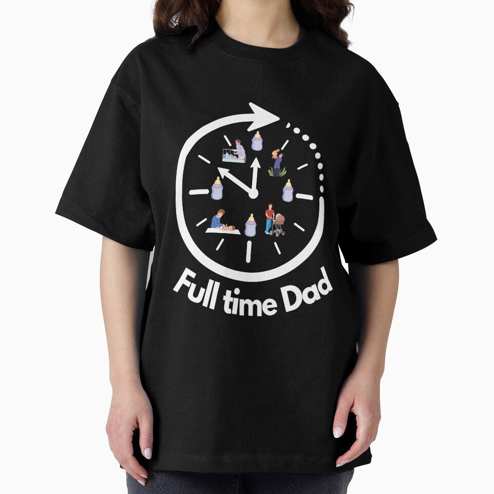 Full Time Dad Clock Daily Routine by BoomBoomBaby