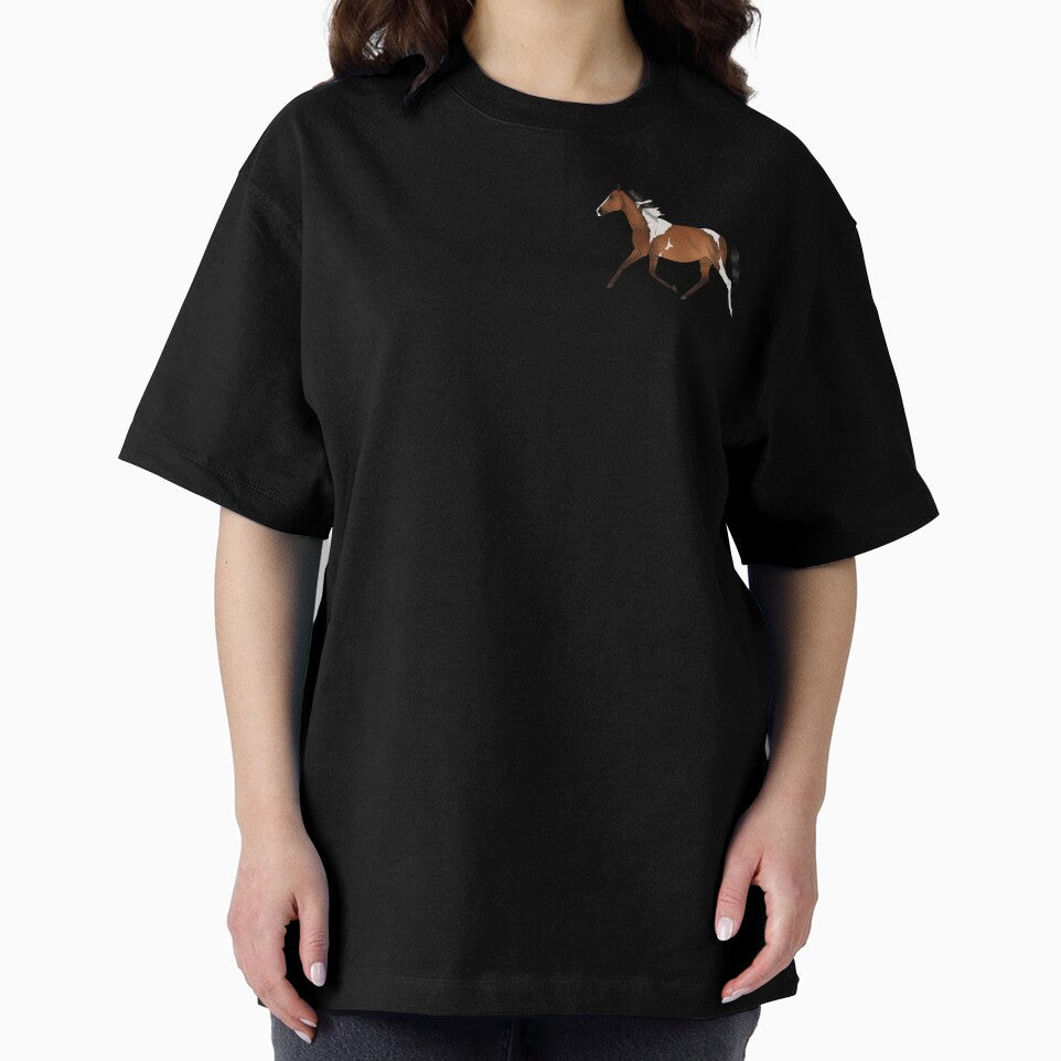Bay Pinto Horse by ashleysarts