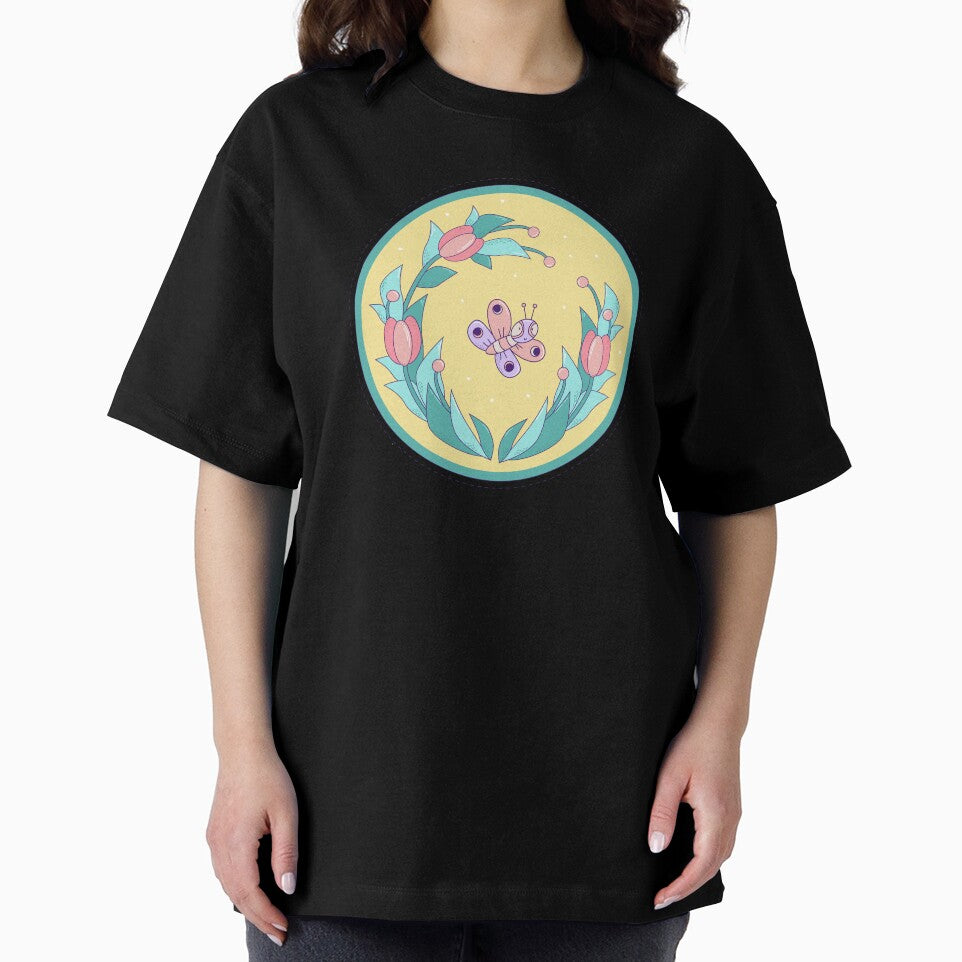 crown of flowers and butterfly by JAG2B