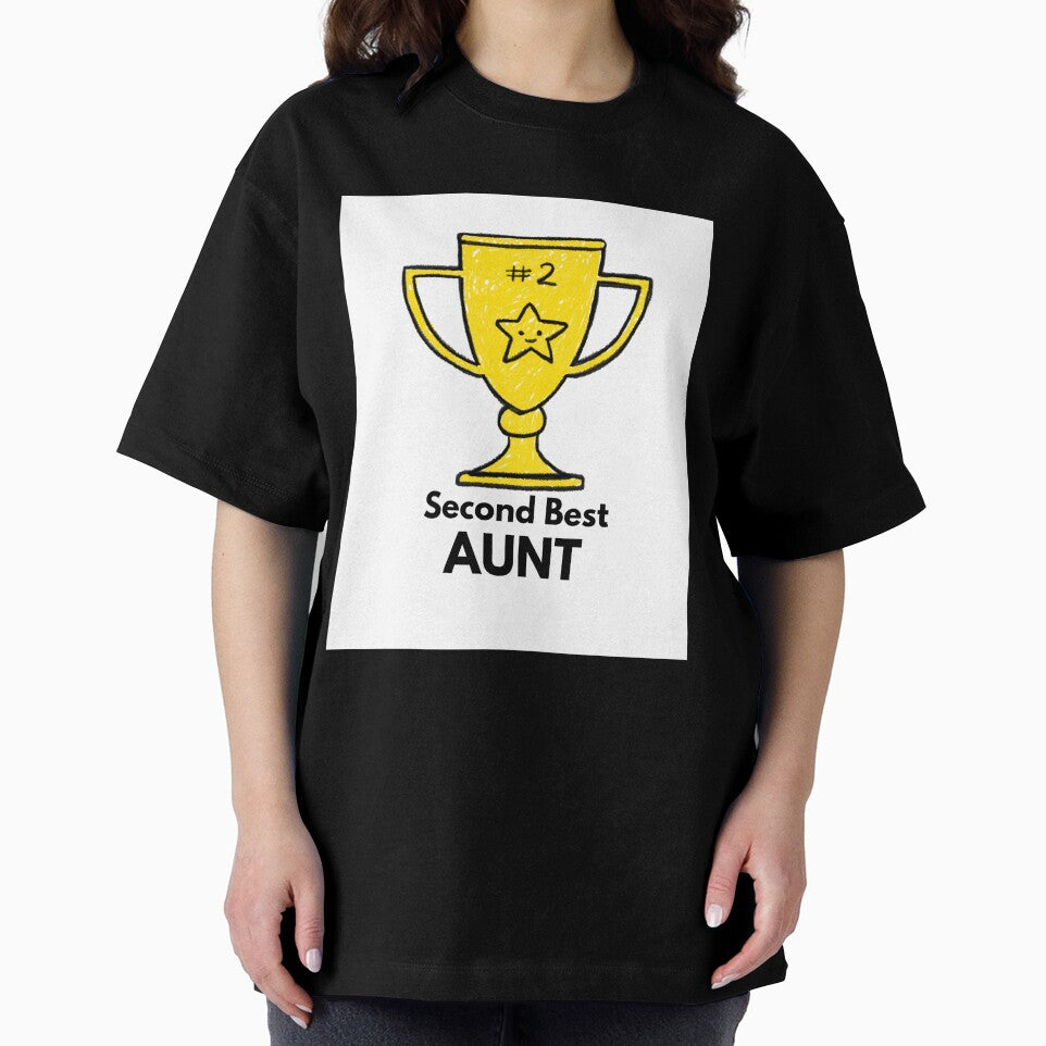 Second Best AUNT by Sandeaux Designs
