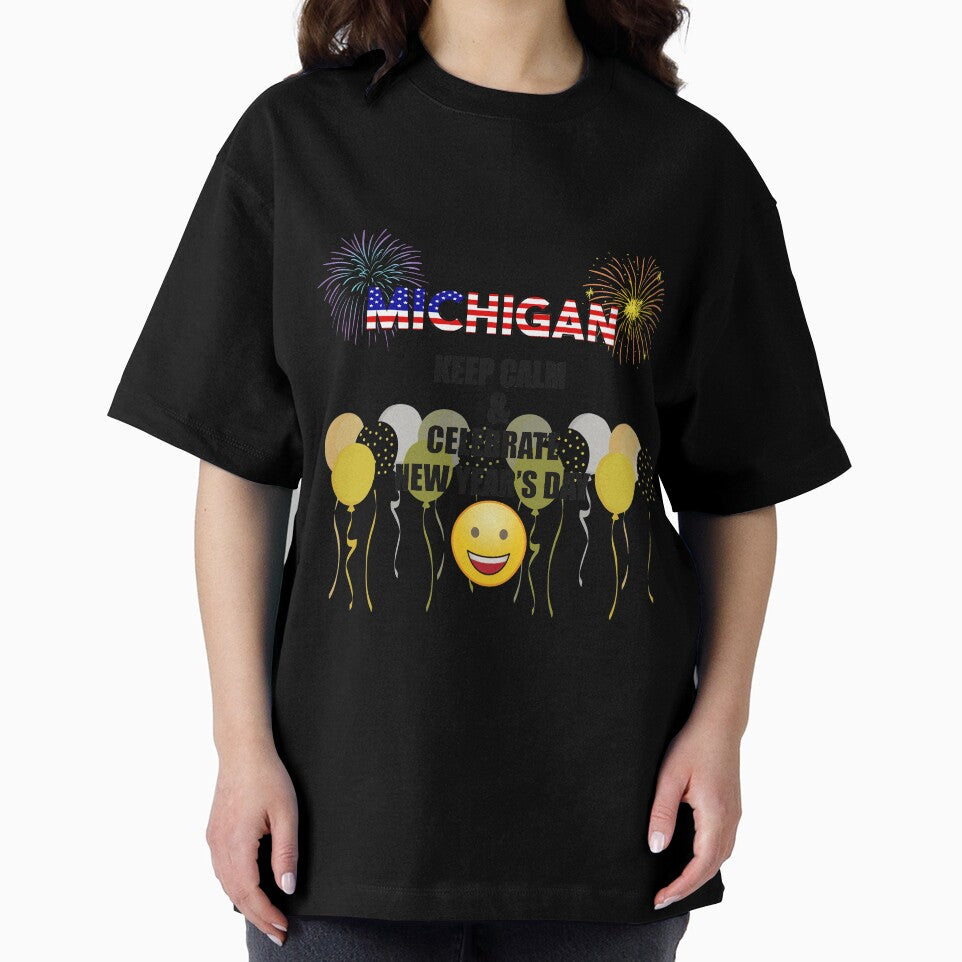 Michigan Keep Calm & Celebrate New Year Day | Michigan Edition by BestBash