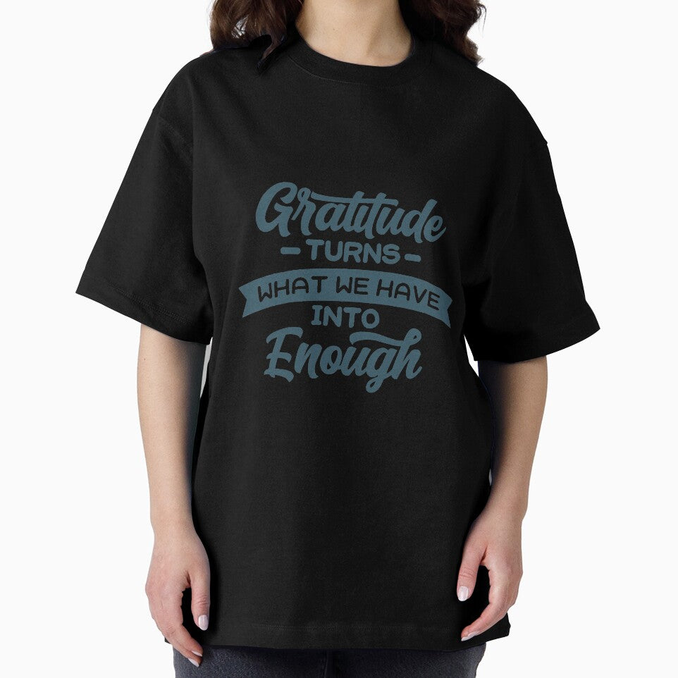 Gratitude Turns what we have into enough by Abhro123