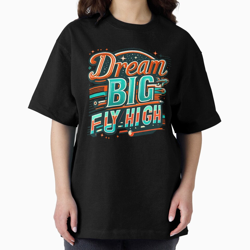 Dream Big Fly High, typography by maxmaj
