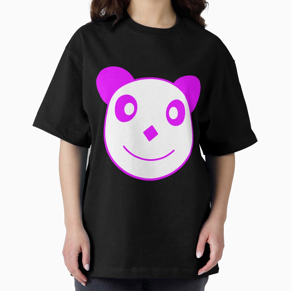PINK PANDA HEAD by vazqpete