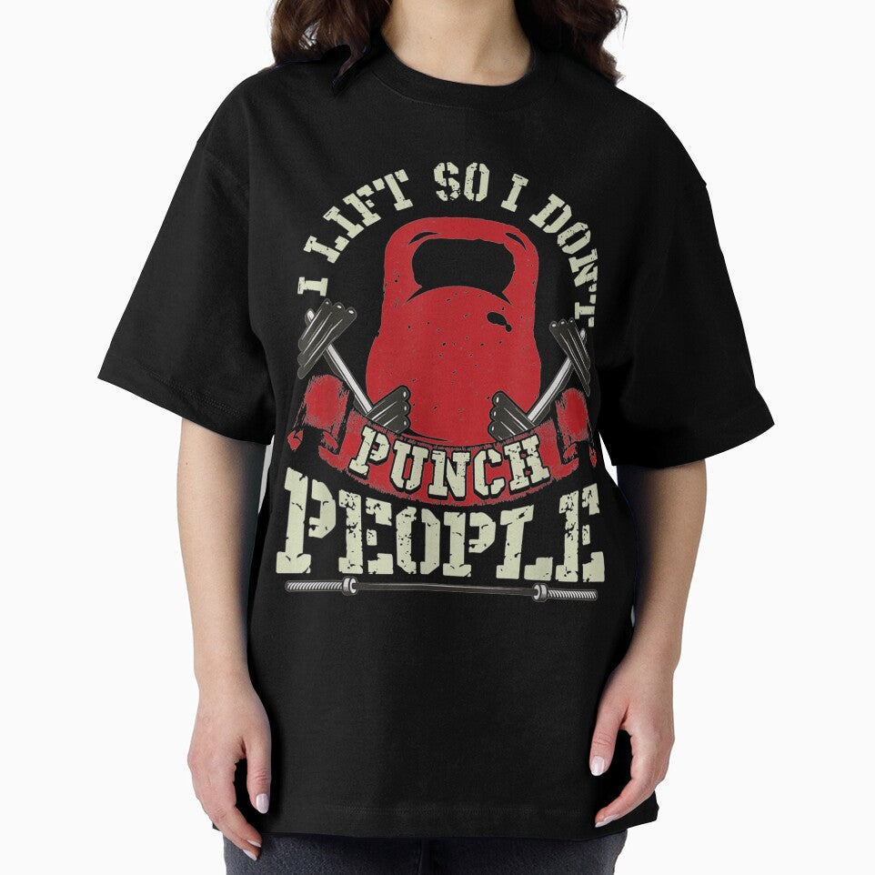 I Lift So I Don't Punch People Weight Lifting Workout by Christopher221