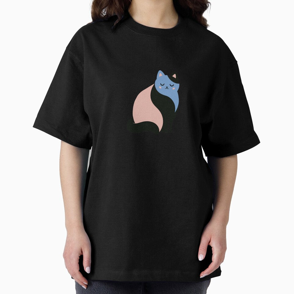 Whimsical Pastel Cat Illustration by AI-lineDesign