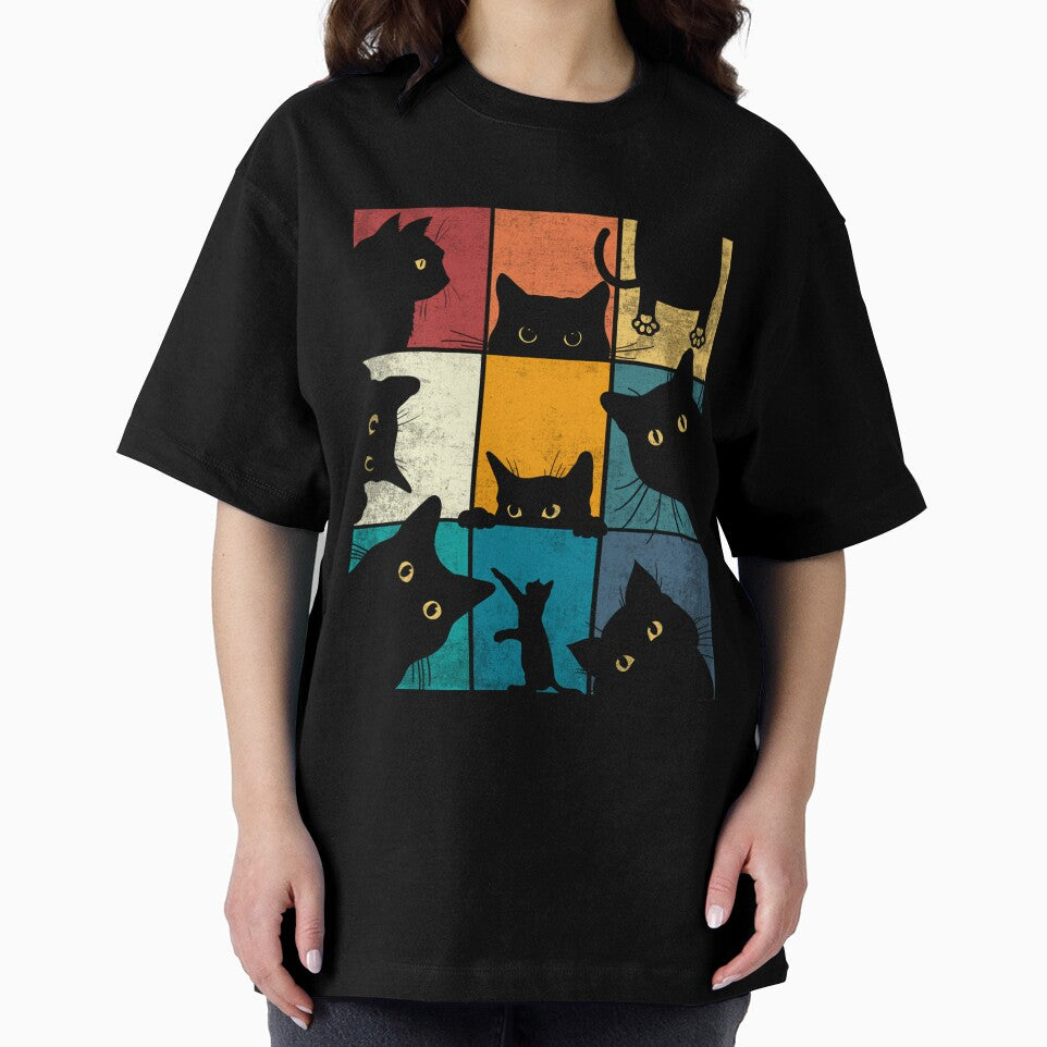 Funny Vintage Cat. Cat Lover. Vintage Style Cat Retro by RipleMalphite