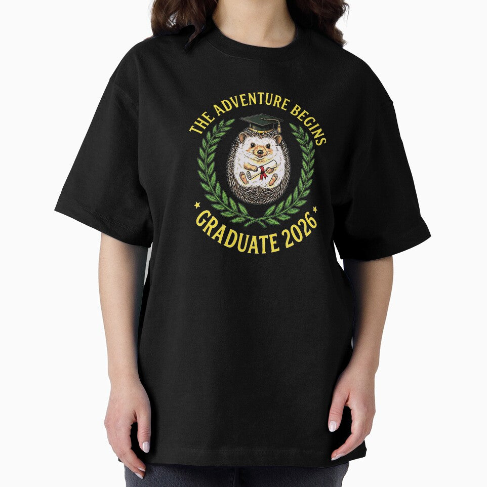 Vintage Hedgehog Graduation 2026 by fati-artiste1