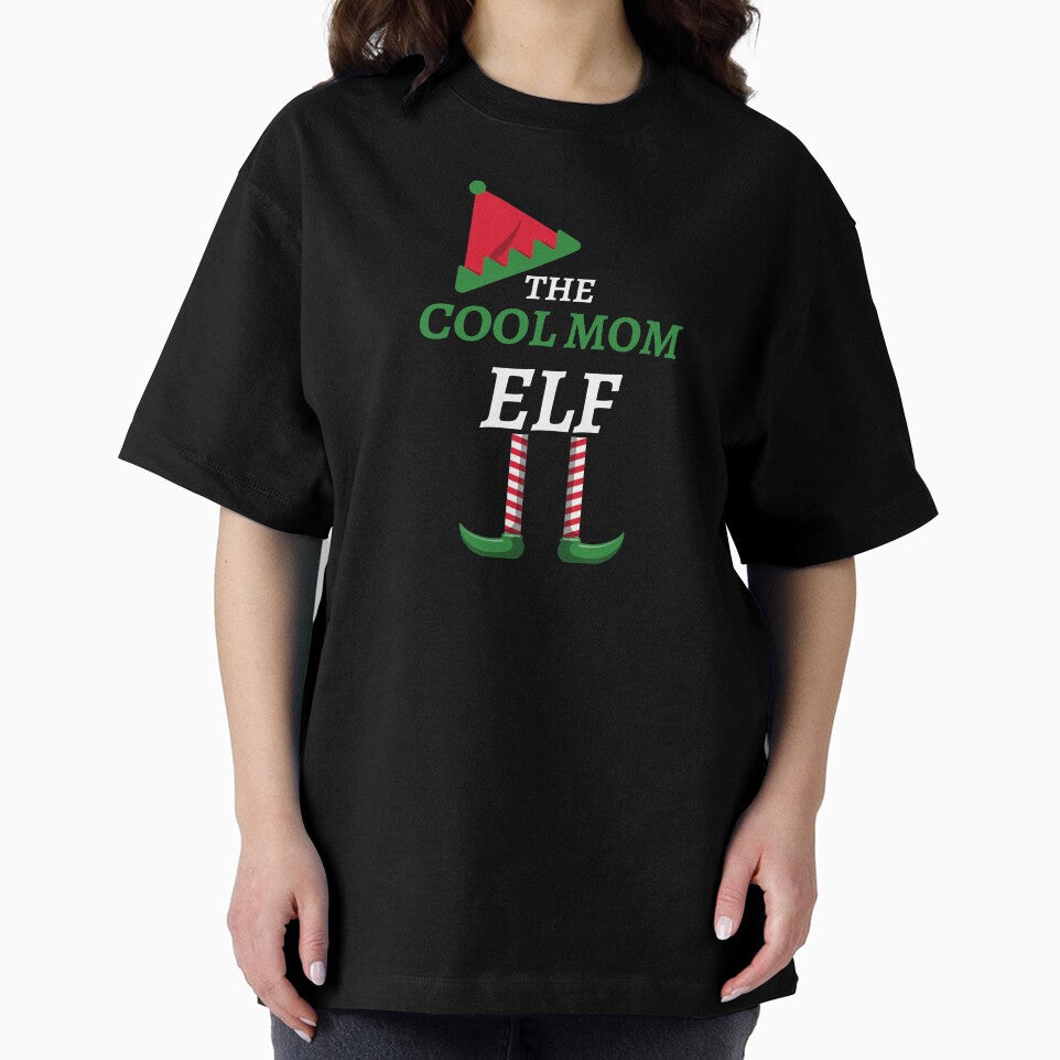 The Cool Mom Elf matching family Christmas by HolidayTees