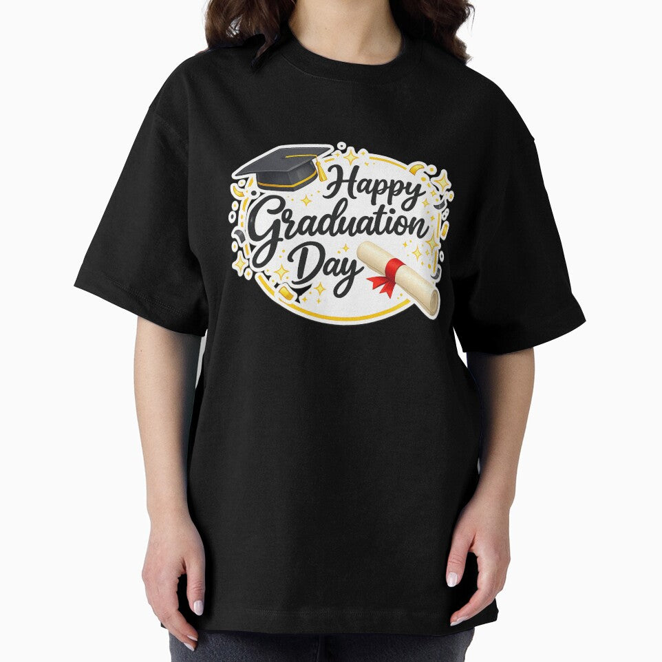Modern Happy Graduation Day Celebration Design by AONLINE