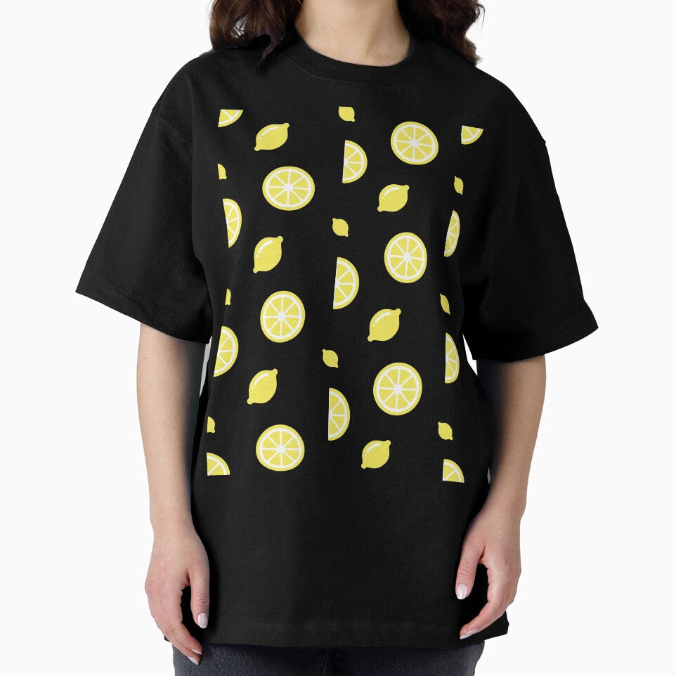 Lemon Pattern (Blue BG) by FilipeFerreira