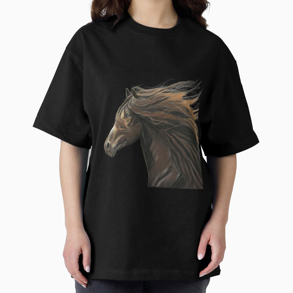 Born to ride Beautiful Horse art blue background - Equestrian born to ride art - horse lover by IslesArt