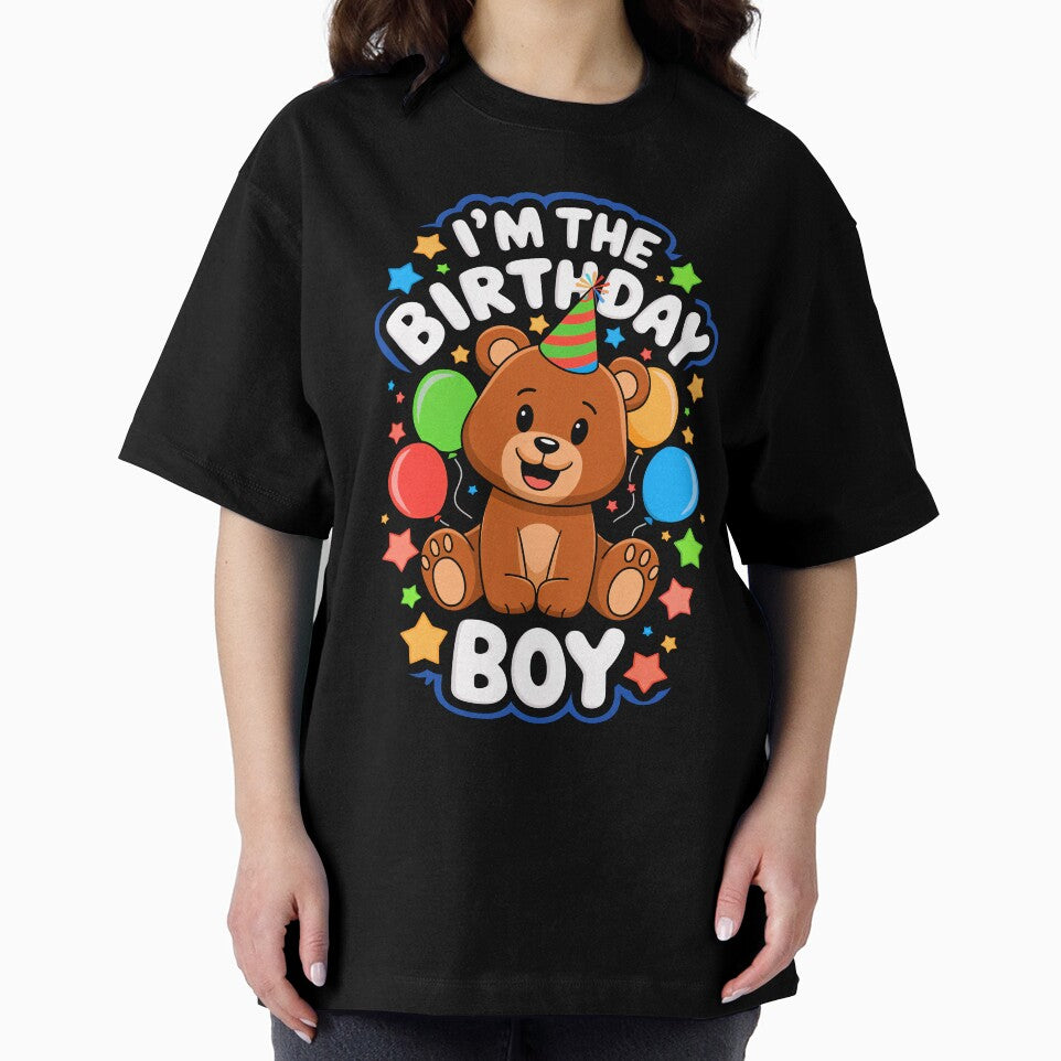 Funny Brown Bear Birthday Boy Bday Boys Girls Kids by rafaeltto