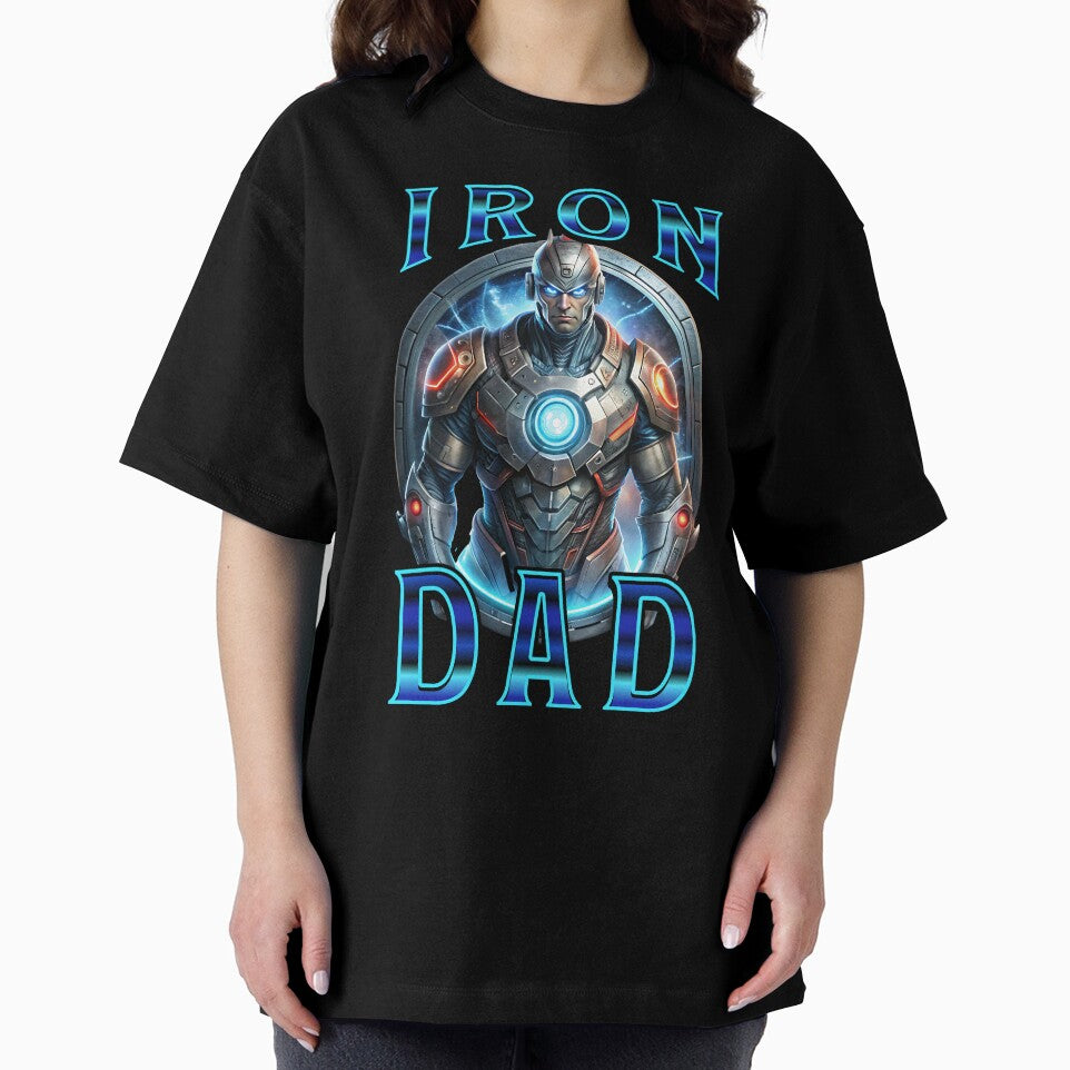 Cool Super Hero Iron Dad Fathers Day Gift Idea by ZeptepiTrends