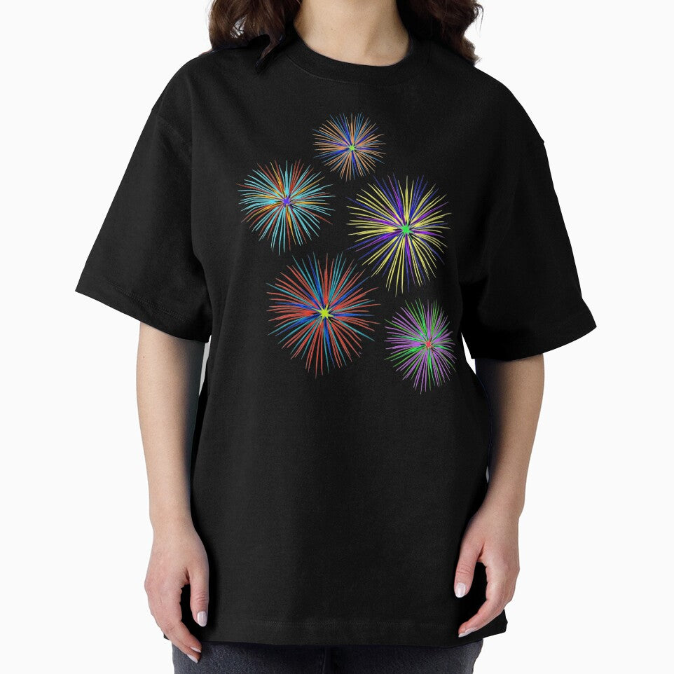 Colorful fireworks 2, New Year's Eve motif, fireworks birthday by Kirei-Lily