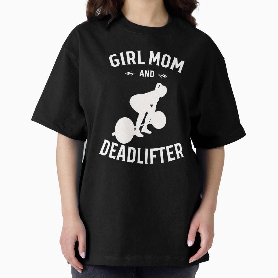 Girl mom and Deadlifter Classic Gym Design by GracefulGems