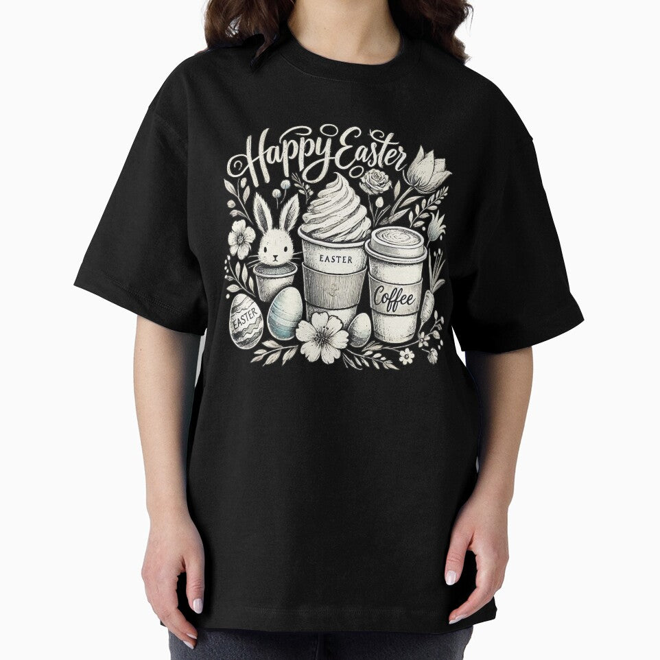 Easter Coffee Lovers Easter Bunny Coffee by LuminOrb