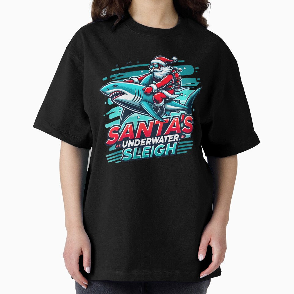 Santa's Shark Sleigh Adventure by NatureStyle555