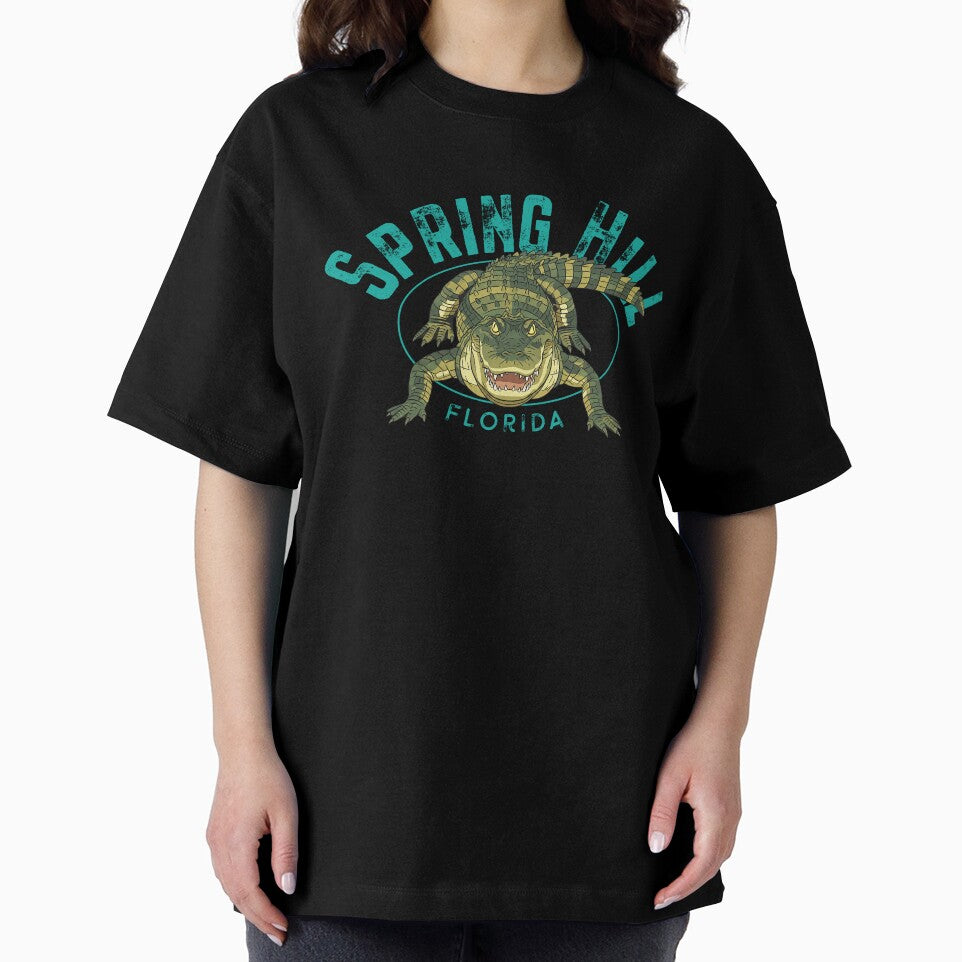 Spring Hill Florida Alligator Design by Futurebeachbum