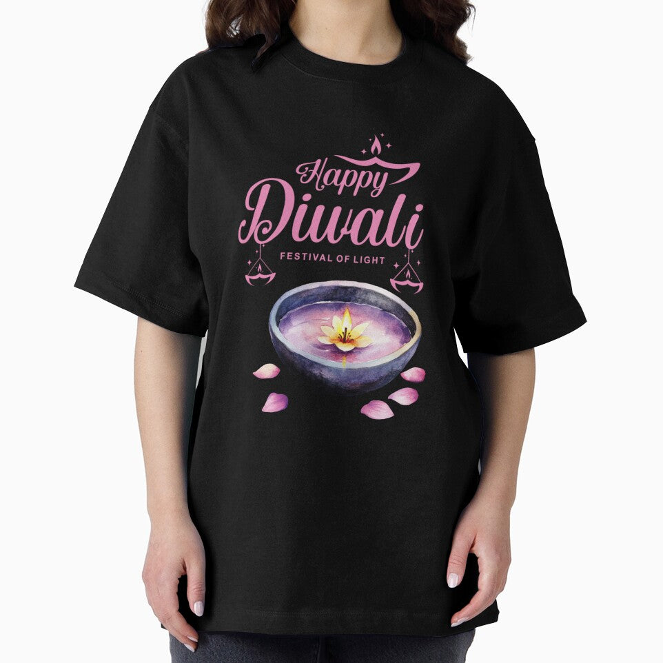 Colorful Festival of Light and flowers  ,yoga Happy Diwali ver 9h| matrics Lights | Indian Deepavali Celebration with Diyas, Rangoli & Lord Ganesha | Hindu Festival Art & Gifts by mndesignworx