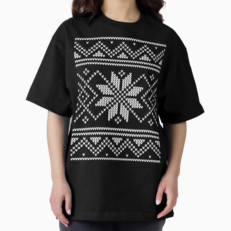 Christmas Sweater Pattern Teal by Harry Draws Straws