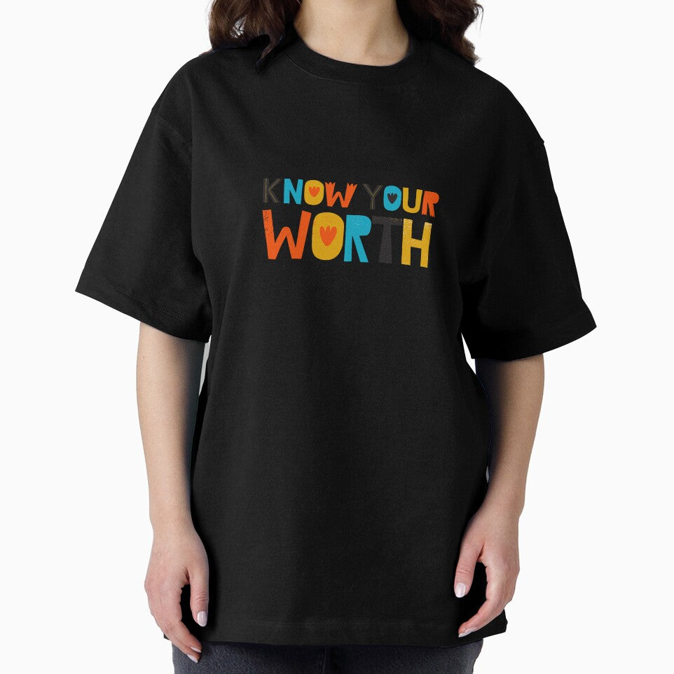 Know Your Worth - Inspirational and Motivational Quote by greenoriginals