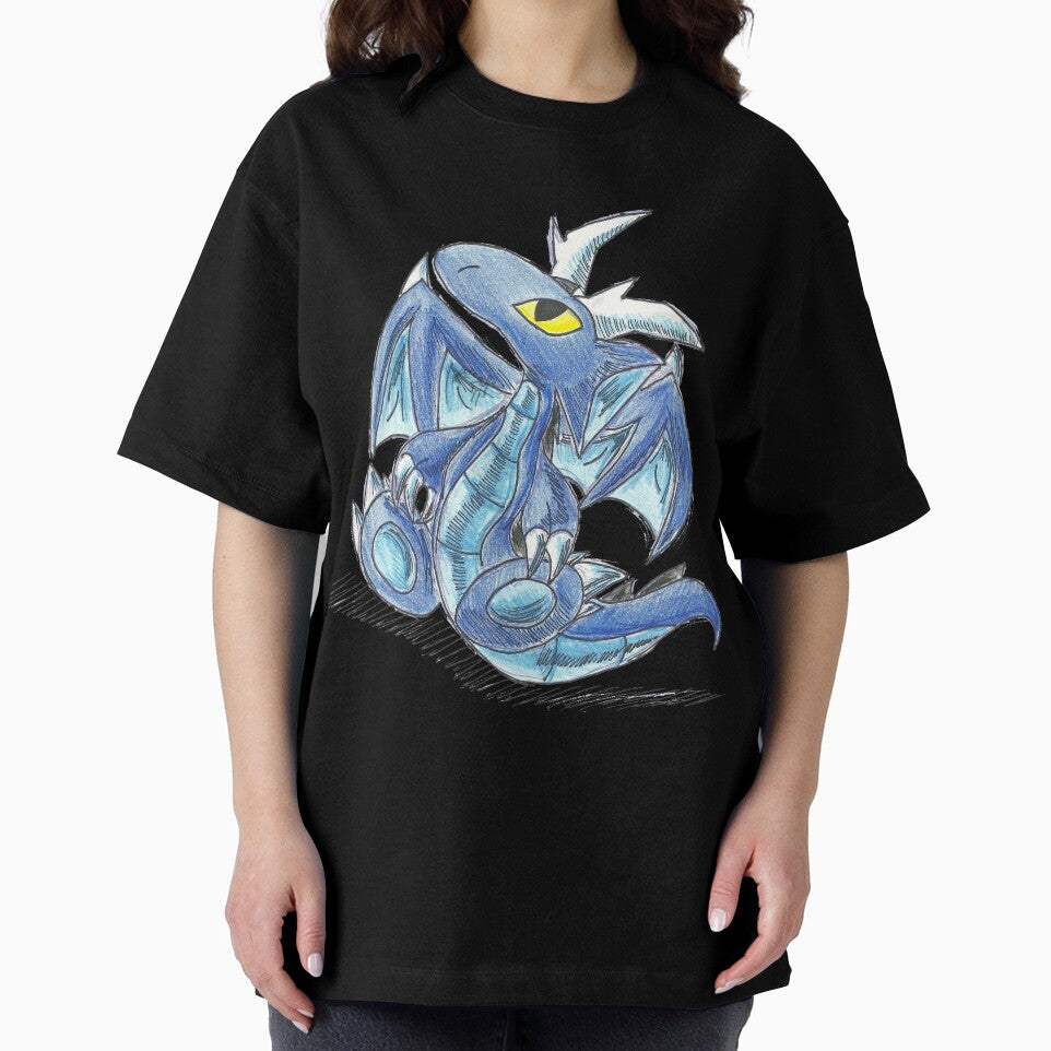 Baby Sapphire Dragon by KOKeefeArt