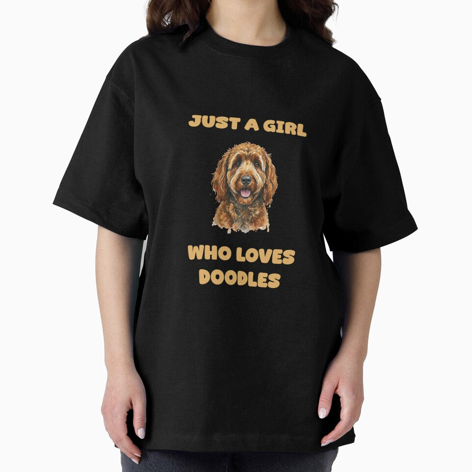 Just A Girl Who Loves Doodles Goldendoodle Labradoodle by NatureUnleashed