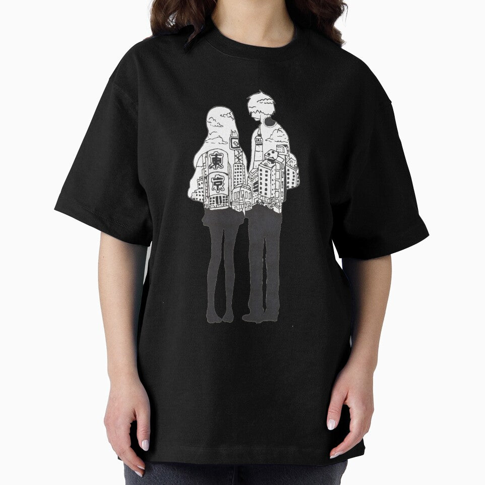 Anime city couple by MysticStudio