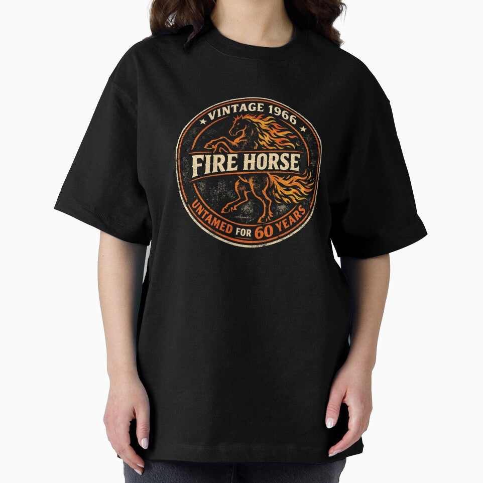 Vintage 1966 Fire Horse Untamed For 60 Years by 97Ts