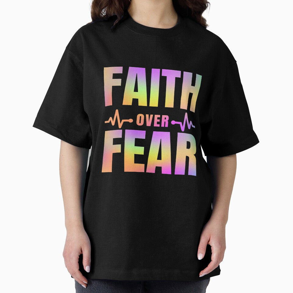 Faith Over Fear - Quote About Faith by Delandor