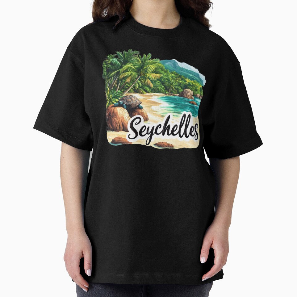 Seychelles Scenic Island – Beach & Nature Paradise by Myra365Art