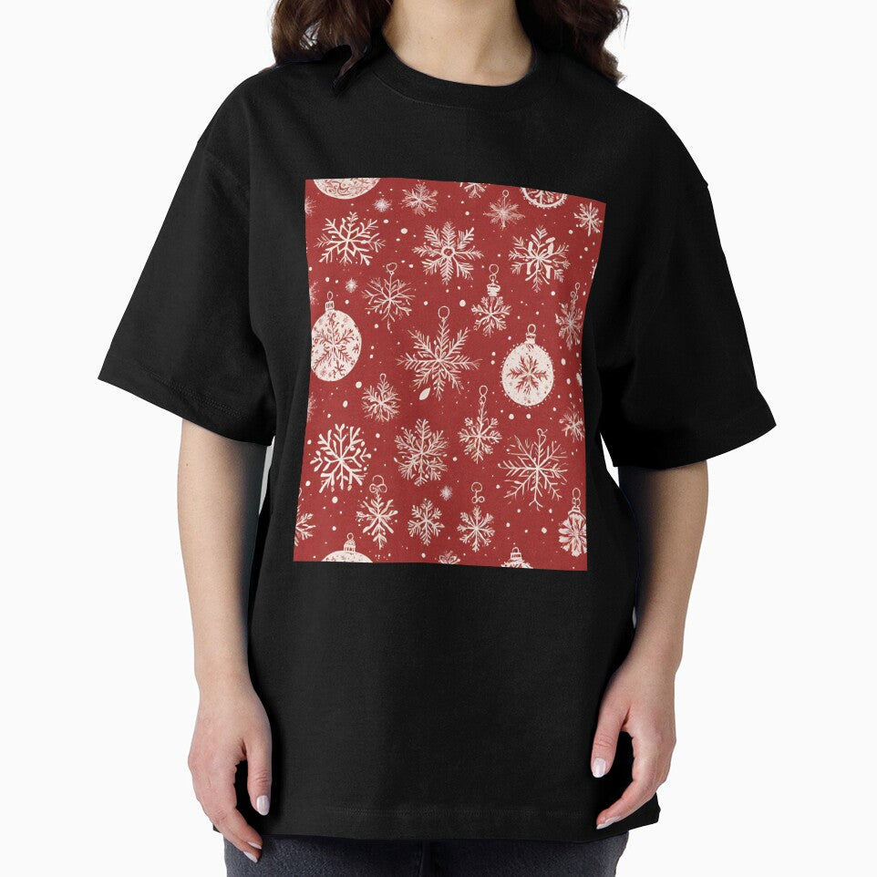 Christmas Red Pattern by NicolasGlowArt