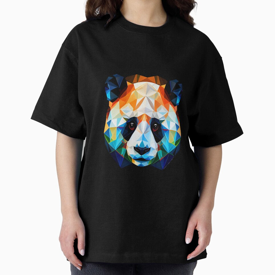 Geometric vector Panda face by Artistic Pandas