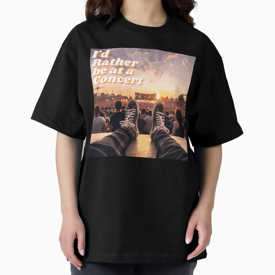 I'd Rather be at a Concert Gifts for Music Lover by mOdesign84